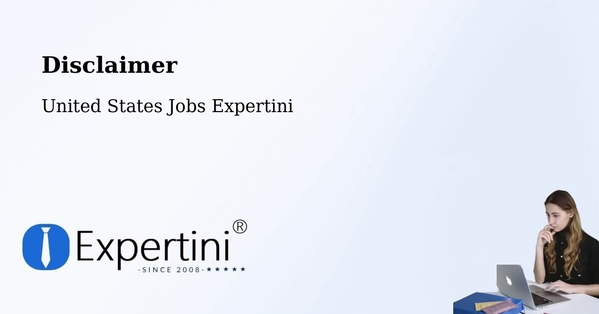 Disclaimer – Solon - United States Jobs Expertini