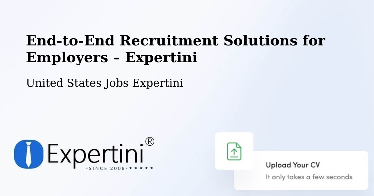 Recruitment Solutions for Employers – Solon - Solon, United States Jobs Expertini